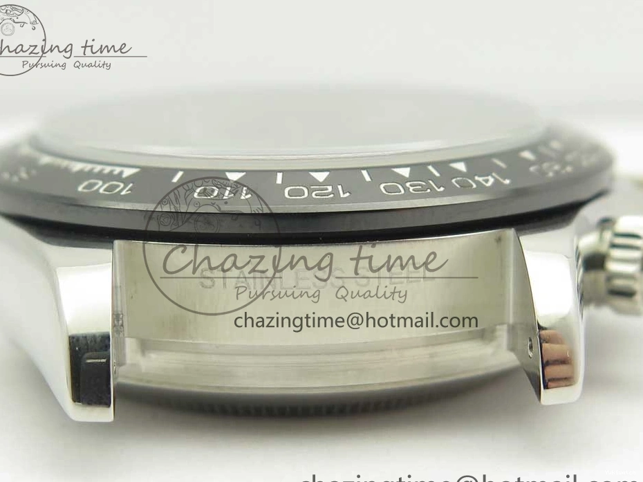 on SS Daytona Ceramic Best JHF Bracelet Edition Dial Bezel 116519 A4130 Gray 1226